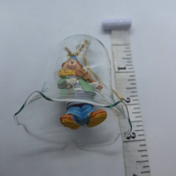 Vintage JSNY Crystal "Ring In The Clowns" Bell Christmas Ornament Hand-painted‎ - Picture 4 of 5
